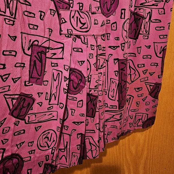 Vintage 1980's Norma Kamali 2pc dress - Picture 6 of 8